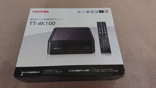 東芝　４Kチューナー　TT-4K100