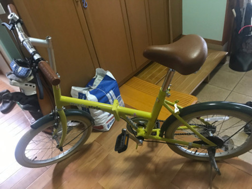 シンプル折り畳み自転車　20インチ