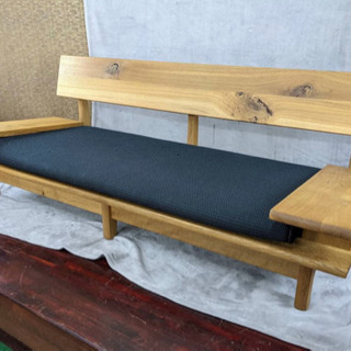 【値下げしました】飛騨産業 森のことば　ソファ 3P トリプルソファ 3人掛け SN105SO オーク材 家具 インテリア イス