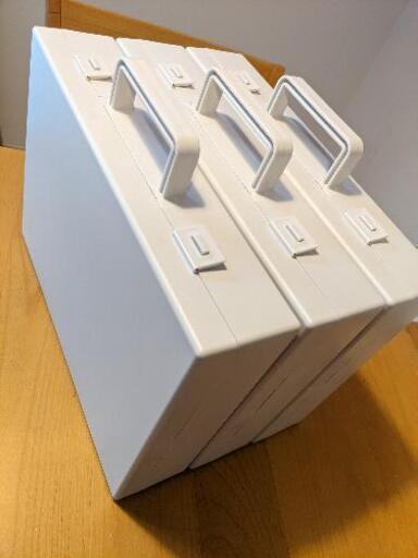 【決まりました】無印良品 自立収納できるキャリーケース A4用 ✕3個