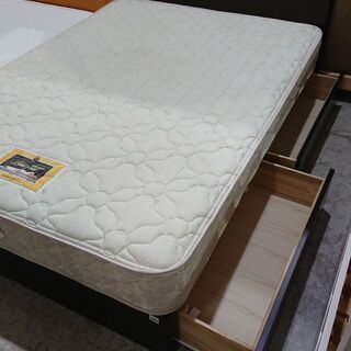 SIMMONS｜シモンズ｜Beautyrest｜ビューティーレスト｜Golden Value｜収納付｜ダブルベッド