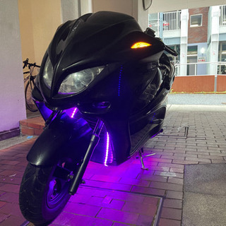 【YAMAHAマジェスティーc】SG03J LED付きカスタム　...