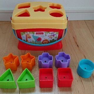 値下げ【Fisher Price】知育玩具 型はめ つみき