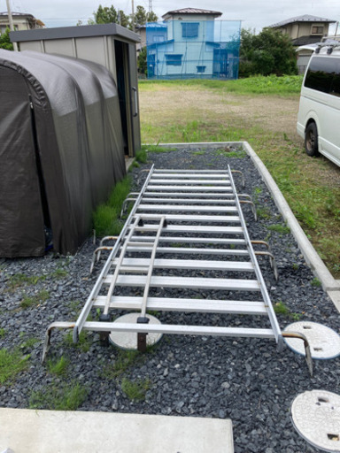 ハイエース200系 キャリアハシゴセット