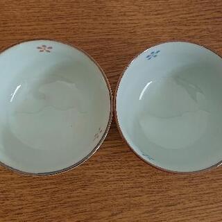 花柄 夫婦茶碗　5の画像