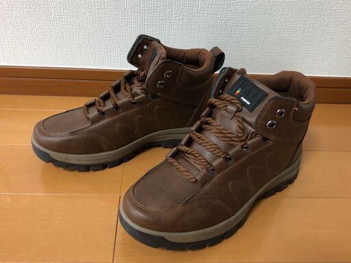 【配送・直接引渡OK】管理番号：E-20-2 未使用品　サイズ２７　幅広で柔らかい！衝撃吸収　ブラウン
