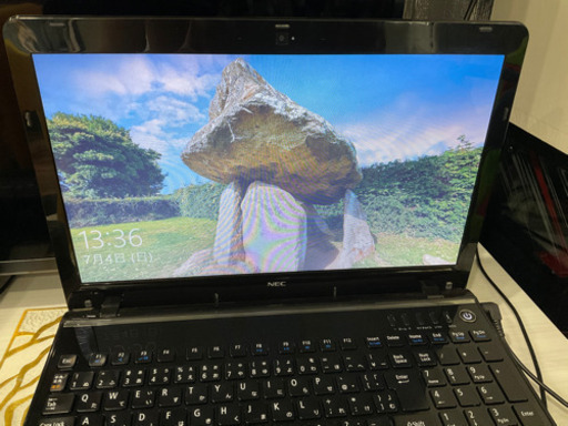 15.4インチ　NECLS350ノートパソコン　　立ち上がり10秒