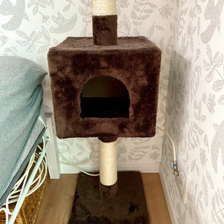 突っ張り式キャットタワー