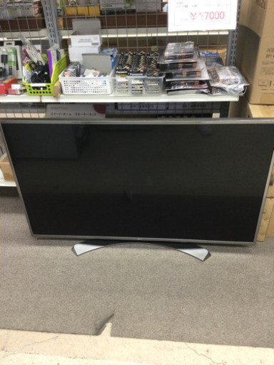 液晶テレビ LG 49インチ 2016年製 49UH6500-JA