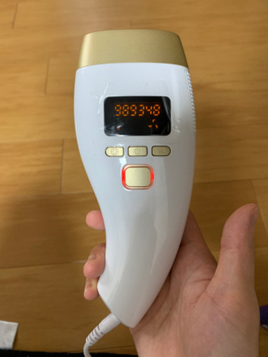 【再投稿受付中！】家庭用光脱毛器(中古)