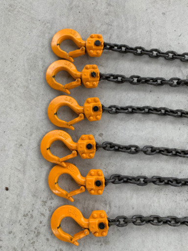 チェーン　フック　3本　0.8t