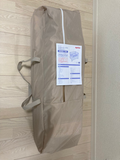 美品　アップリカ(Aprica) 折り畳みミニベビーベッド ココネルエアー