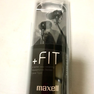 マクセル +FIT  カナルタイプ ヘッドホン  MXH-C11...