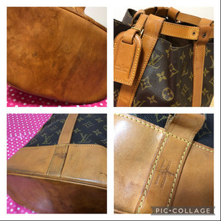 廃盤品　ルイ ヴィトン モノグラム ショルダーバッグ　ランドネ　レア　ビンテージ　シリアルありの画像