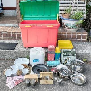 キャンプ BBQの小物セットの画像
