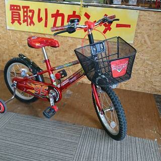 【愛品館市原店】 １６インチ子供自転車　カーズ　ides【管理IHU042681-104】