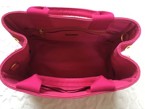 【良品】PRADA CANAPA プラダ カナパ ピンク レディース ショルダーバッグ