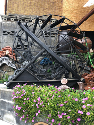 水車　オブジェ