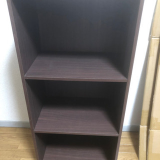 ＊4つ全て交渉中[すぐに取りに来れる方急募]3段カラーボックス(...