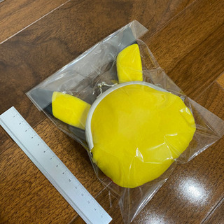 新品未開封★ ピカチュウ　ふわふわもちもちがま口ケースの画像