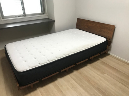 【ニトリ】セミダブルベッドフレーム&Nスリープマットレス