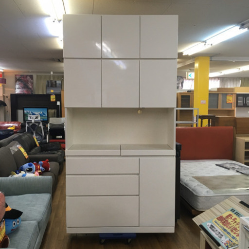 S112  NITORI   ハイキッチンボード、レンジボード、幅120cm　高さ234cm