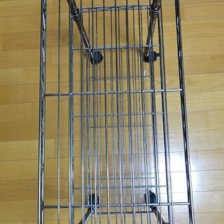 4000円OFF！ルミナス フリーラック スリム 黒銀  奥行き...