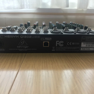 ベリンガー　ミキサー（XENYX Q1202USB）☆値下げ☆の画像