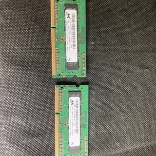 ノートパソコン用メモリーPC3 2GBx2