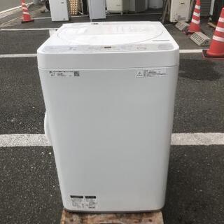 洗濯機 シャープ 2018年製 ES-GE55C 5kg💳自社配送時🌟代引き可💳※現金、クレジット、スマホ決済対応※