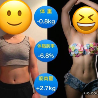 今年の夏こそ体を変えたい人募集‼︎ 3ヶ月間週1回トレーニングで健康的にボディメイク💪の画像