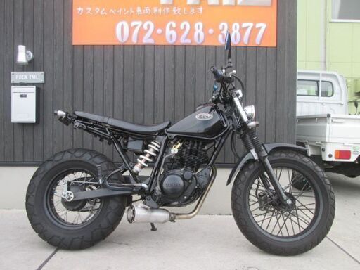 ★２０万円　TW200！ディスクブレーキ！人気の黒！DG07J　セル付き！実働車★ヤマハ　TW