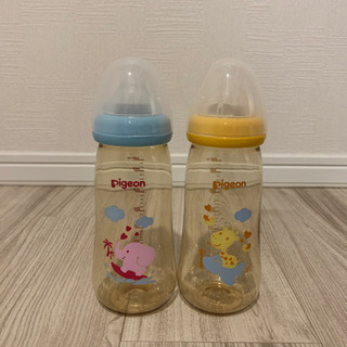 哺乳瓶未使用 Pigeon330ml おまけ付き