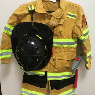 ハロウィン消防士コスチューム(5,6歳用)