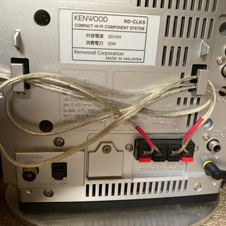 KENWOODのオーディオコンポの画像