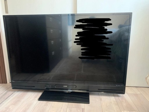液晶テレビ　50型　2016年製　三菱電機(録画、DVD一体型) 32,500円