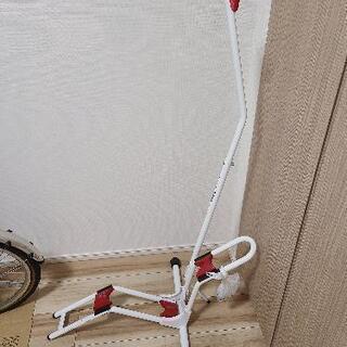 再投稿BRUNO ミニベロ 自転車＋自転車スタンド【美品】の画像