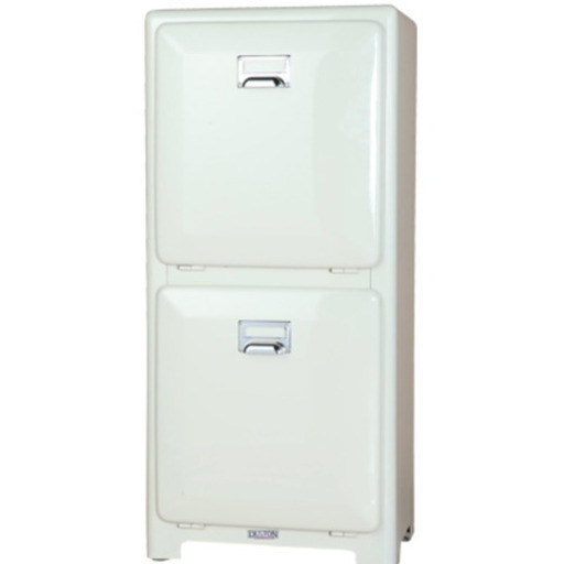 DULTON ゴミ箱 ダストボックス DOUBLE DECKER IVORY