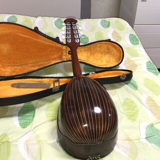 中古のマンドリン　ケース・音叉付き