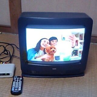 ブラウン管テレビ　地デジチューナー