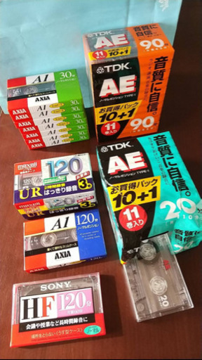 カセットテープ　新品