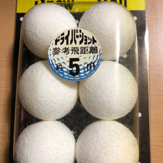 【未使用品】ゴルフ用品 ライト スノーボールを差し上げます