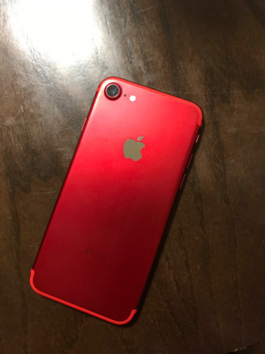 値下げしました★iPhone7 本体　128GB RED