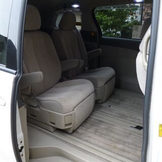 検査3年10月エスティマG WORK19インチ/モデリスタエアロ/純正HDDナビ/ALPINE10.1インチフリップダウン/サイド/バックカメラ/両側パワスラ/ETCの画像