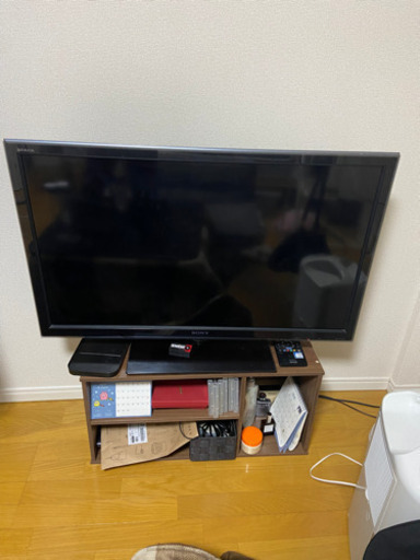 テレビとテレビ台を売ります。(予約中)