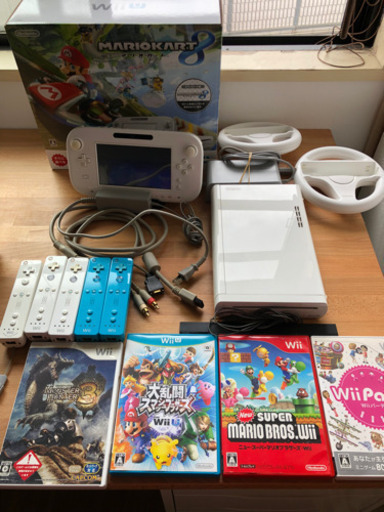 Nintendo wiiuスタートセット　マリオカート　スマブラ他