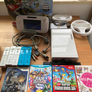 Nintendo wiiuスタートセット　マリオカート　スマブラ他