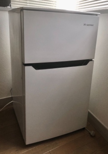 ハイセンス　Hisense 2ドア冷蔵庫 HR-B　95A 冷凍冷蔵庫