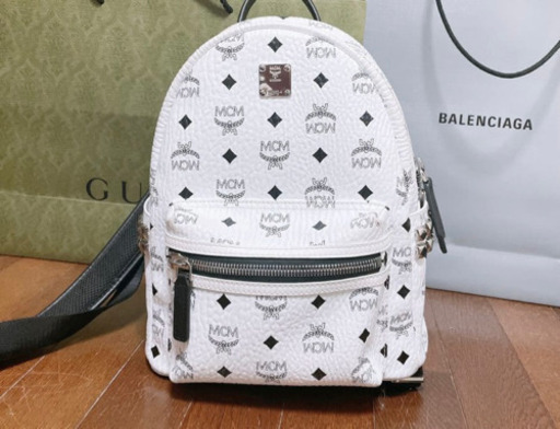 ※MCMリュックホワイト☆超美品✨✨