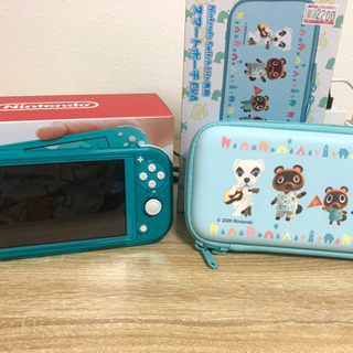 「個別売り可能」 店舗で出されている価格よりは割と安くします　任天堂switch lite ターコイズブルー　&オプション、アクセサリーセット　2ソフト付き